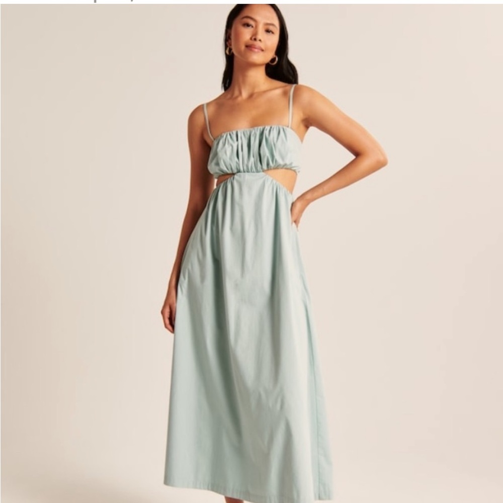 Abercrombie&Fitch Bubble Top Maxi Dress